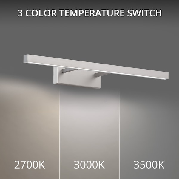 Parallax LED 3-CCT Up Or Down Bathroom Vanity Or Wall Light